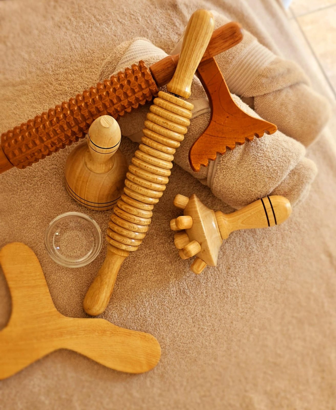 Accessoires de madérothérapie